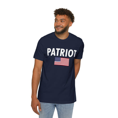 'Patriot' T-Shirt (Oblique Sans Flag Edition) | Made in USA