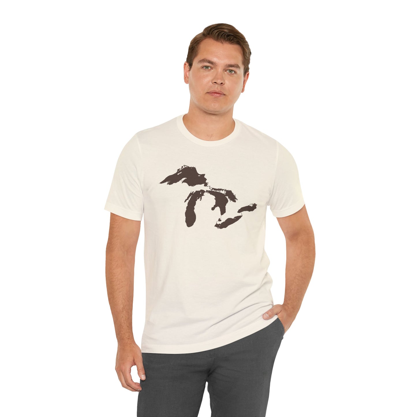 Great Lakes T-Shirt | Unisex Standard - Hickory Brown