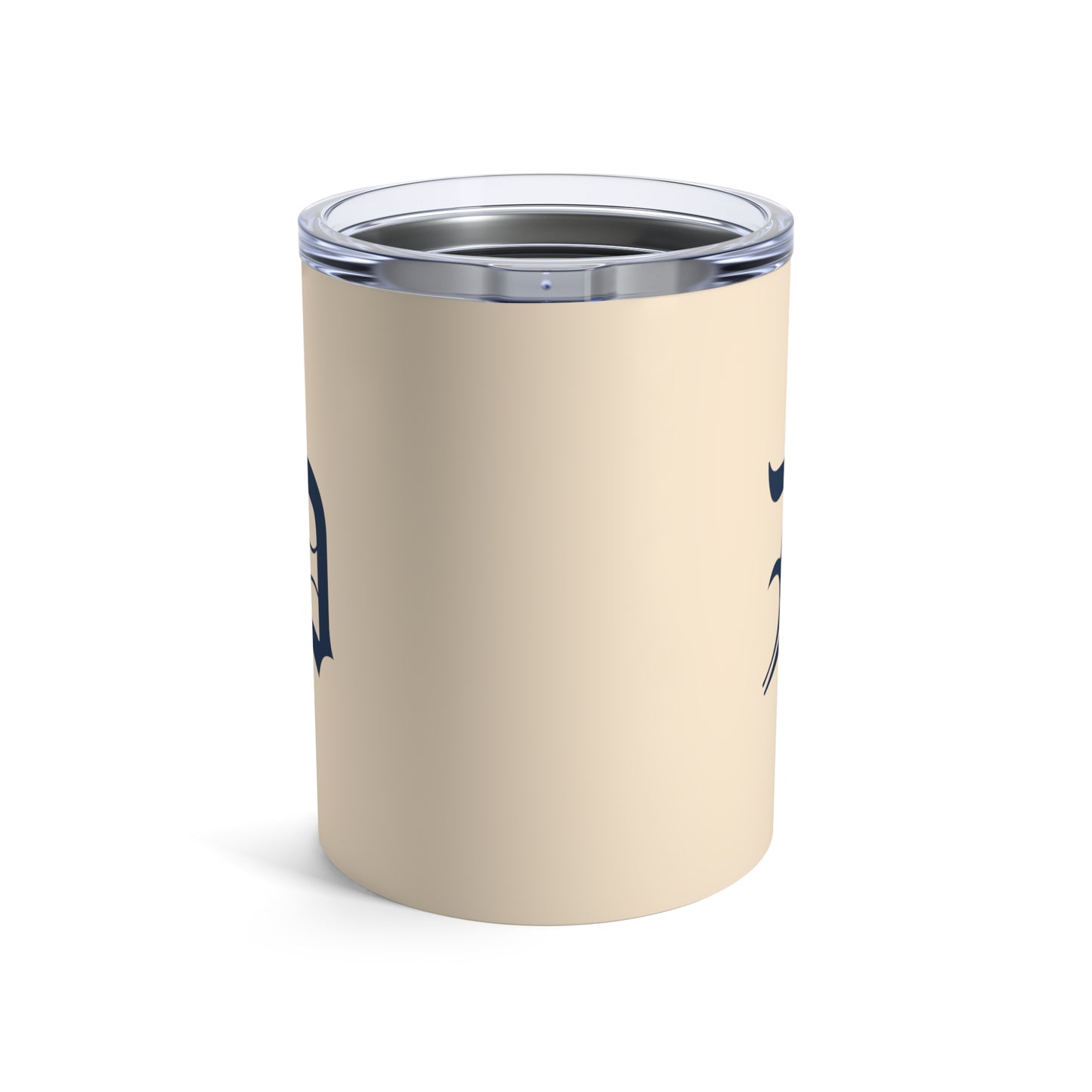 Detroit 'Old English D' Tumbler | Champagne White - 10oz