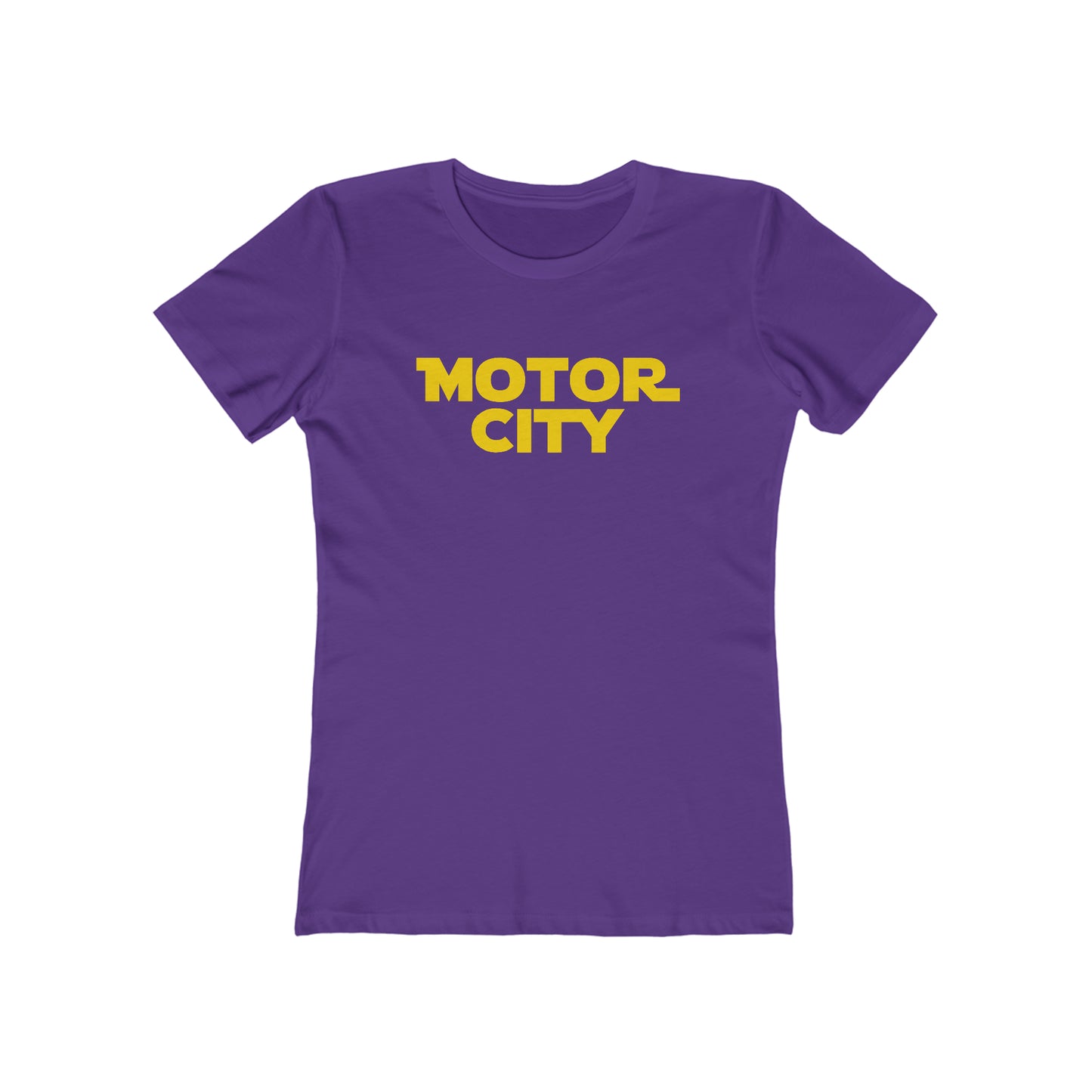 'Motor City' T-Shirt (Epic Sci-Fi Parody) | Women's Boyfriend Cut