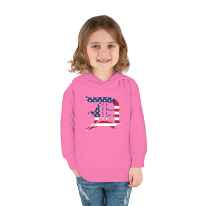 Detroit 'Old English D' Hoodie (Patriotic Edition) | Unisex Toddler