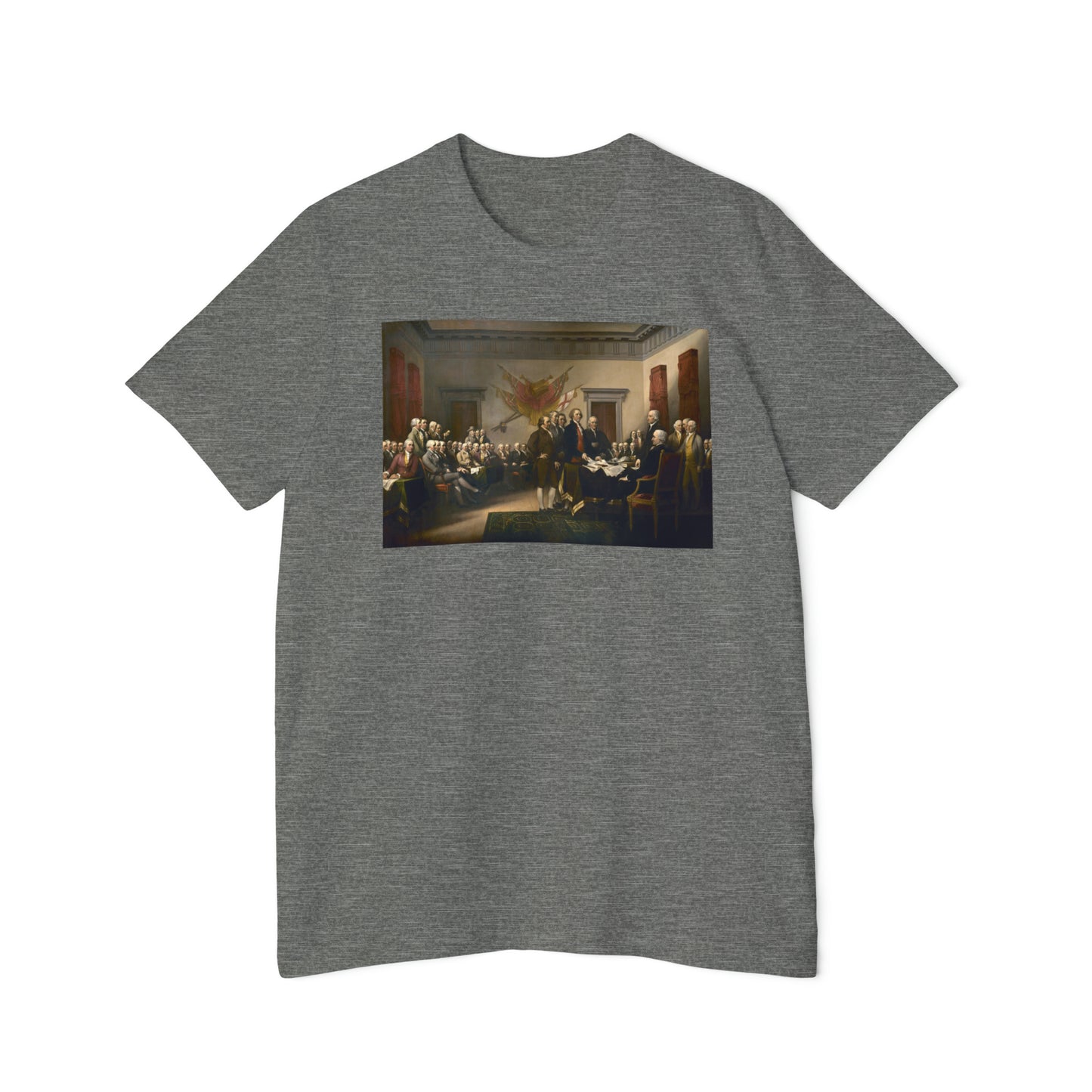 'Declaration of Independence' Painting T-Shirt (Trumbull, 1818) | Made in USA