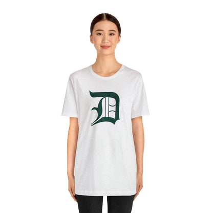 Detroit 'Old English D' T-Shirt (Laconic Green) | Unisex Standard