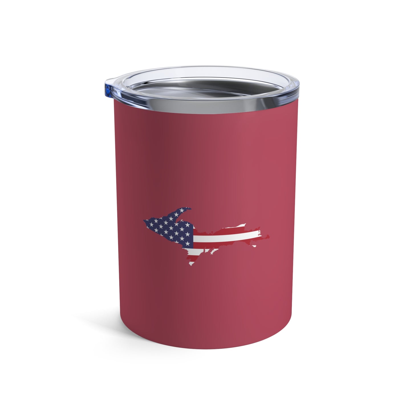 Michigan Upper Peninsula Tumbler (w/ UP USA Flag) | Popstar Pink - 10oz