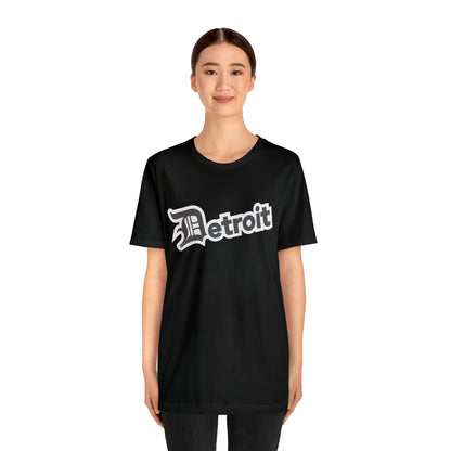 'Detroit' T-Shirt (Iron Ore Grey w/ Old English 'D') | Unisex Standard