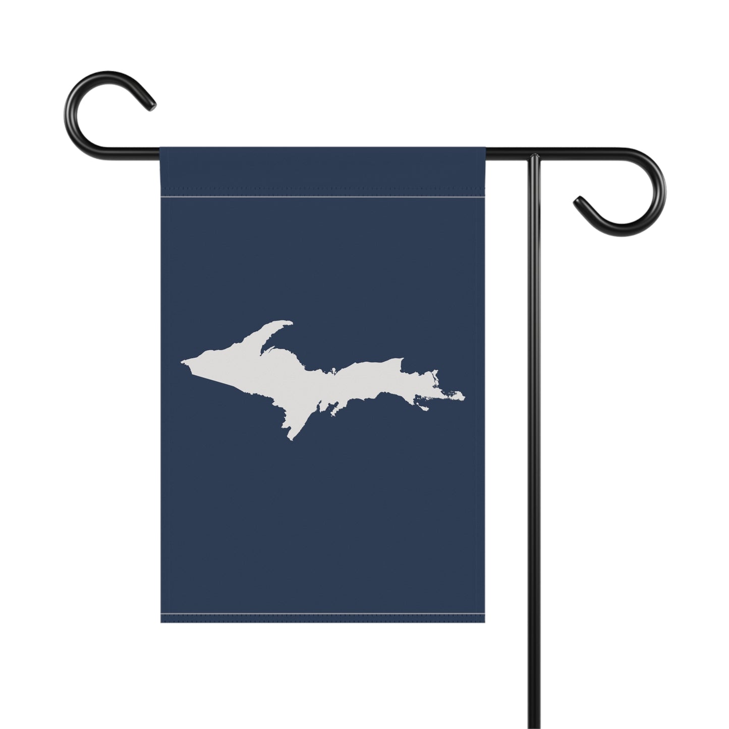 Michigan Upper Peninsula Home & Garden Flag (w/ UP Outline) | Navy