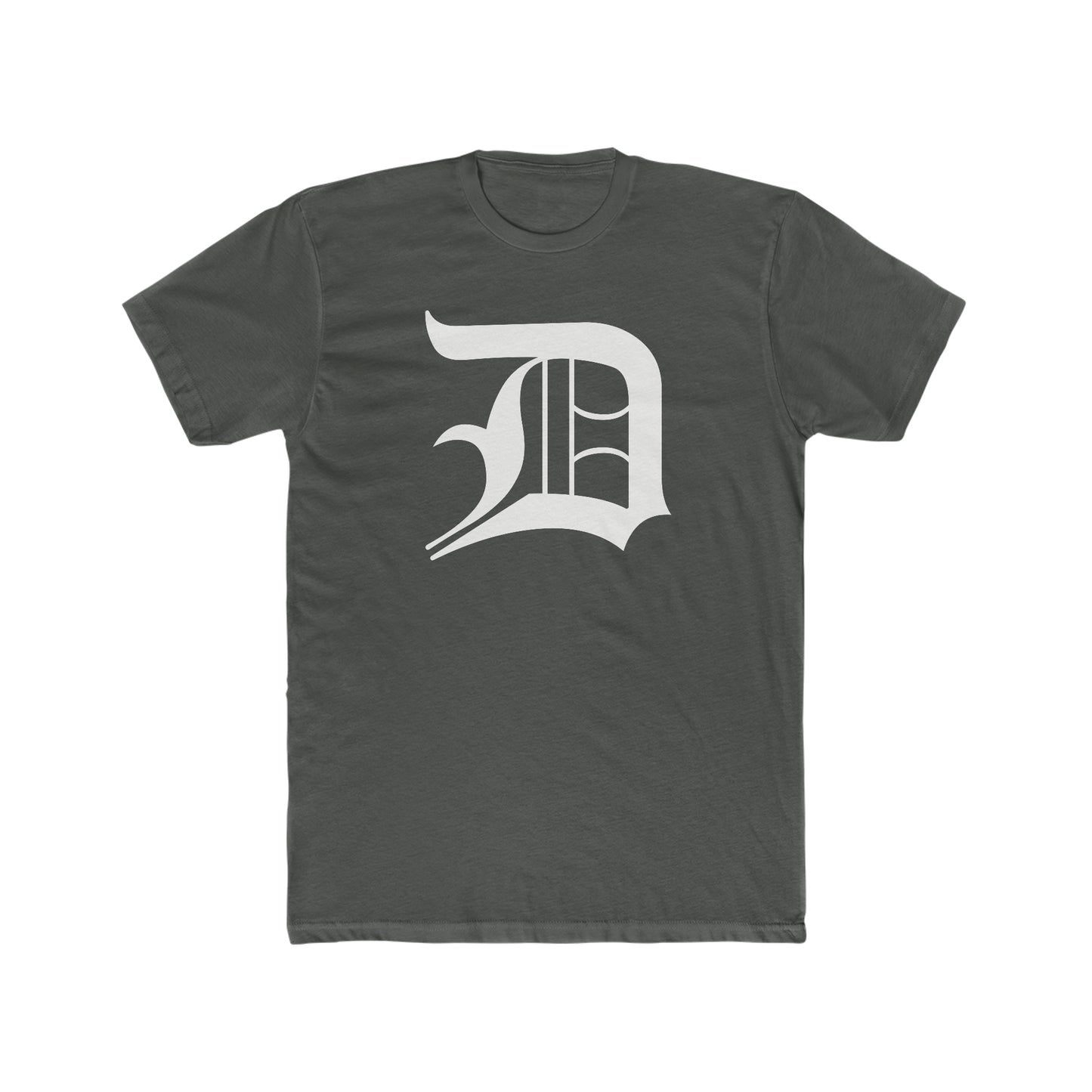 Detroit 'Old English D' T-Shirt | Men's Fitted