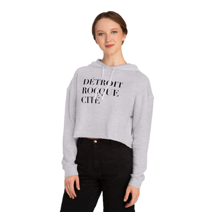 'Détroit Rocque Cité' Hoodie | Cropped Lightweight