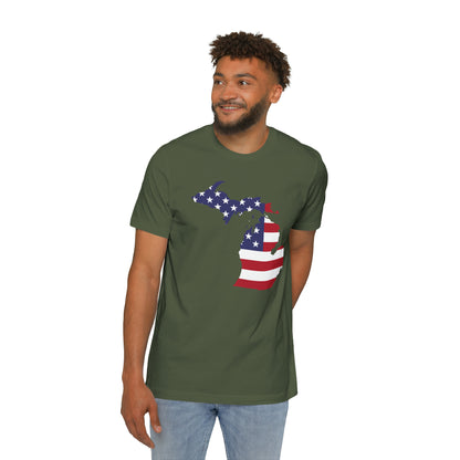 Michigan USA Flag T-Shirt | Made in USA