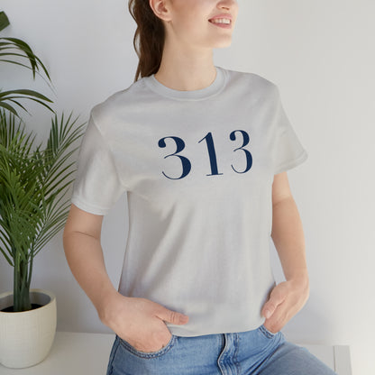 Detroit '313' T-Shirt (Didot Font) | Unisex Standard Fit