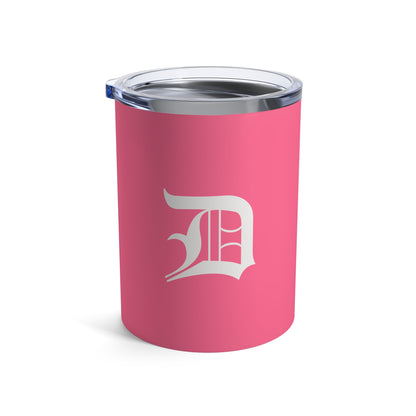 Detroit 'Old English D' Tumbler | Rhodochrosite Pink- 10oz