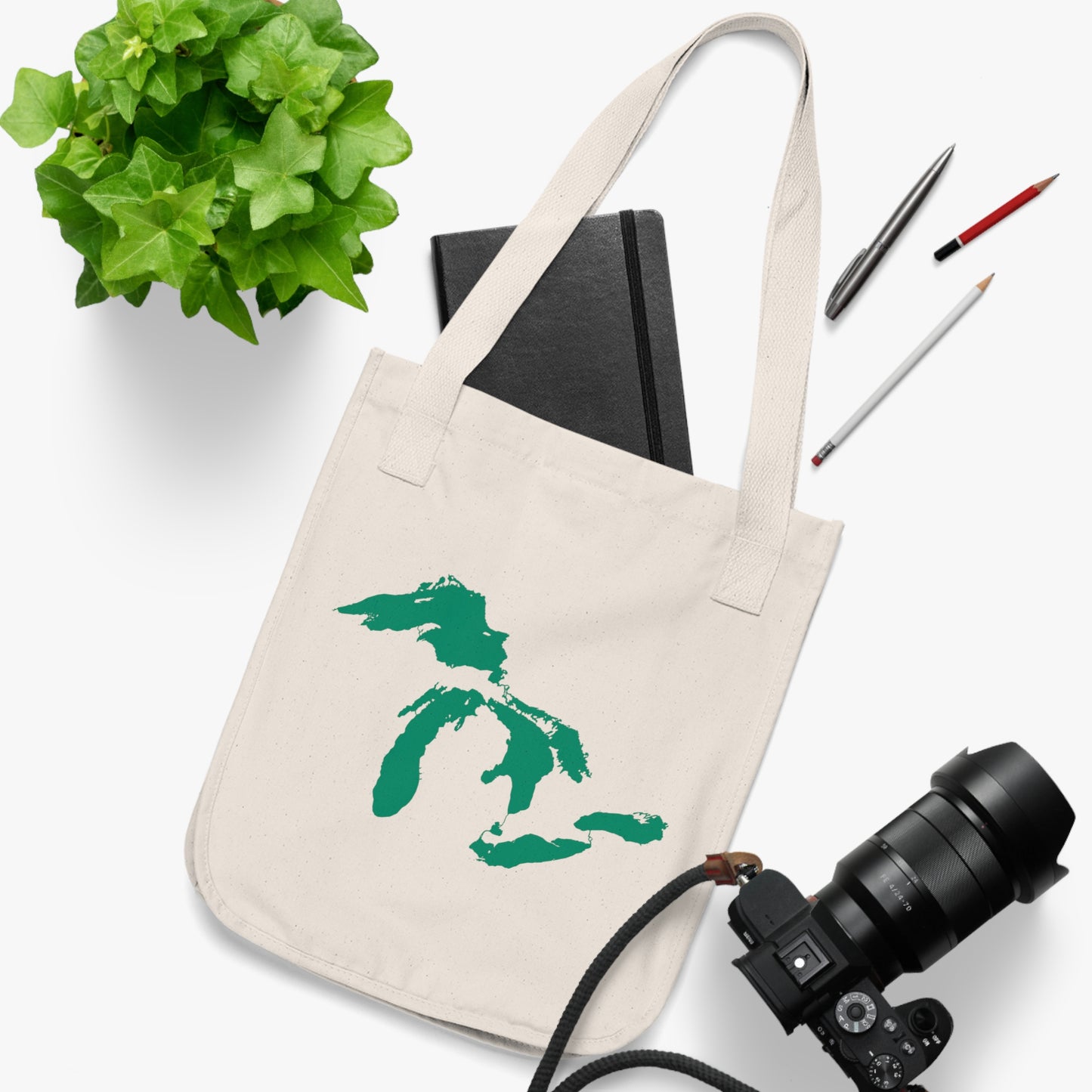 Great Lakes Heavy Tote (Emerald Green)