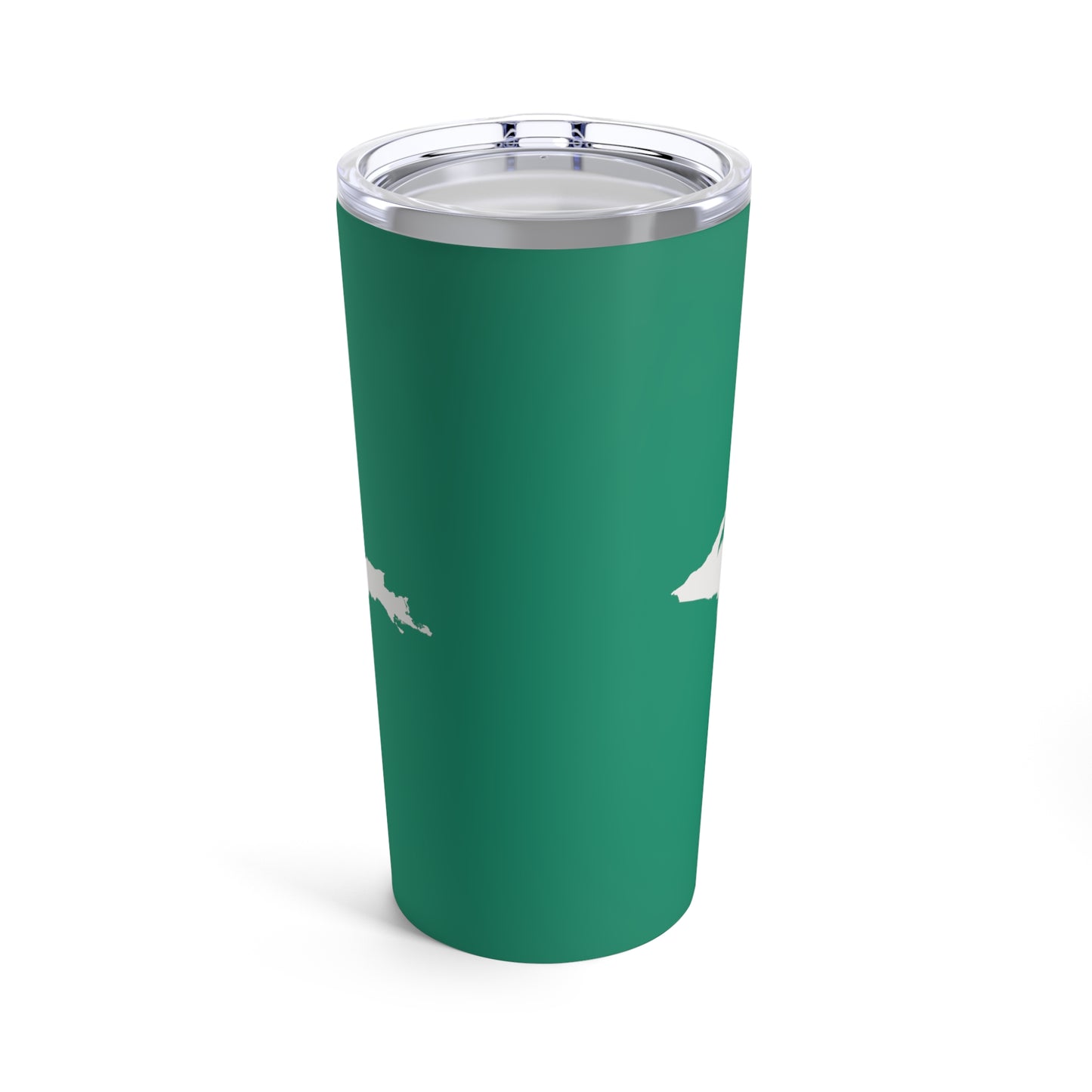 Michigan Upper Peninsula Tumbler (w/ UP Outline) | Emerald Green - 20oz