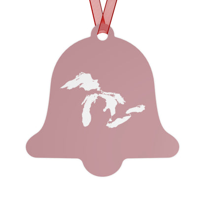 Great Lakes Christmas Ornament | Metal - Cherry Blossom Pink