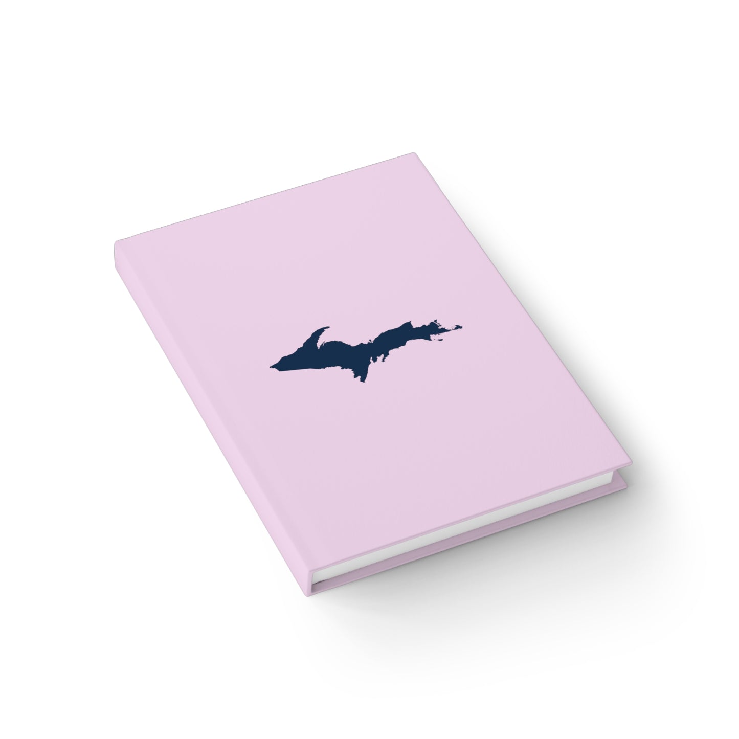 Michigan Upper Peninsula Blank Sketchbook (w/ UP Outline) | Pale Lavender