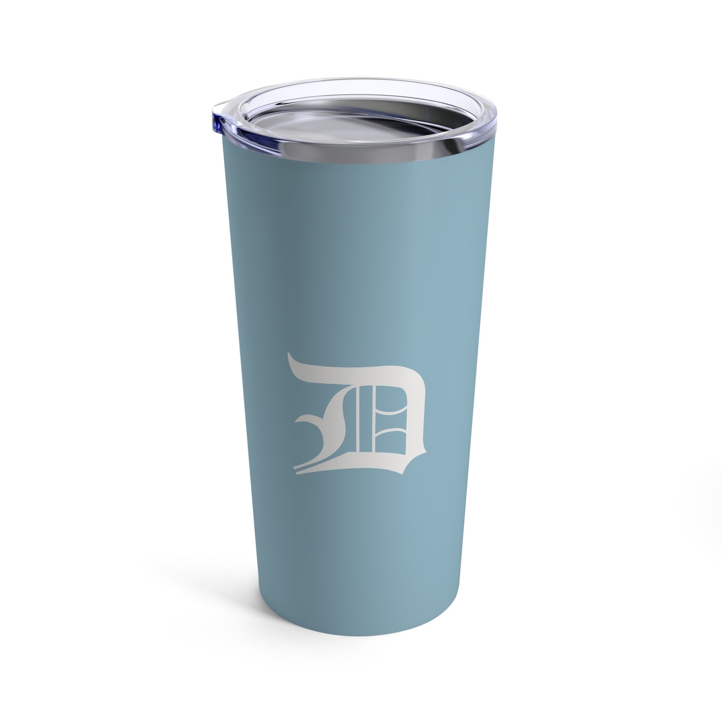 Detroit 'Old English D' Tumbler | Opal Blue - 20oz