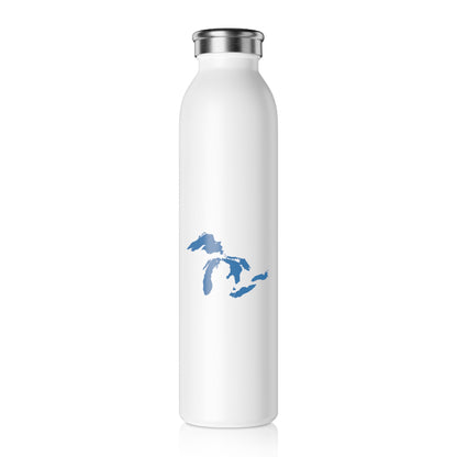 Great Lakes Water Bottle (Superior Blue) | 20oz Double-Walled