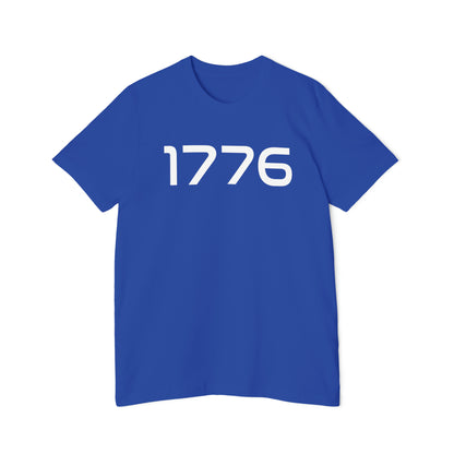 '1776' T-Shirt (Space Agency Font) | Made in USA