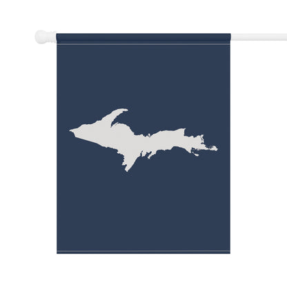 Michigan Upper Peninsula Home & Garden Flag (w/ UP Outline) | Navy