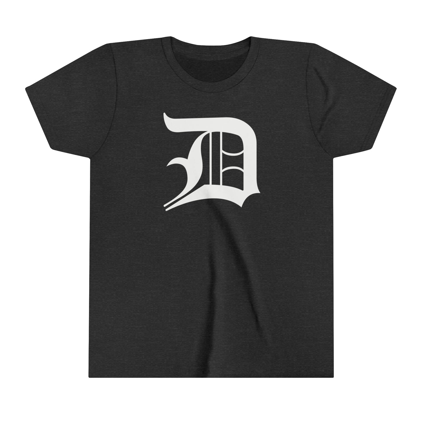 Detroit 'Old English D' T-Shirt | Youth Short Sleeve