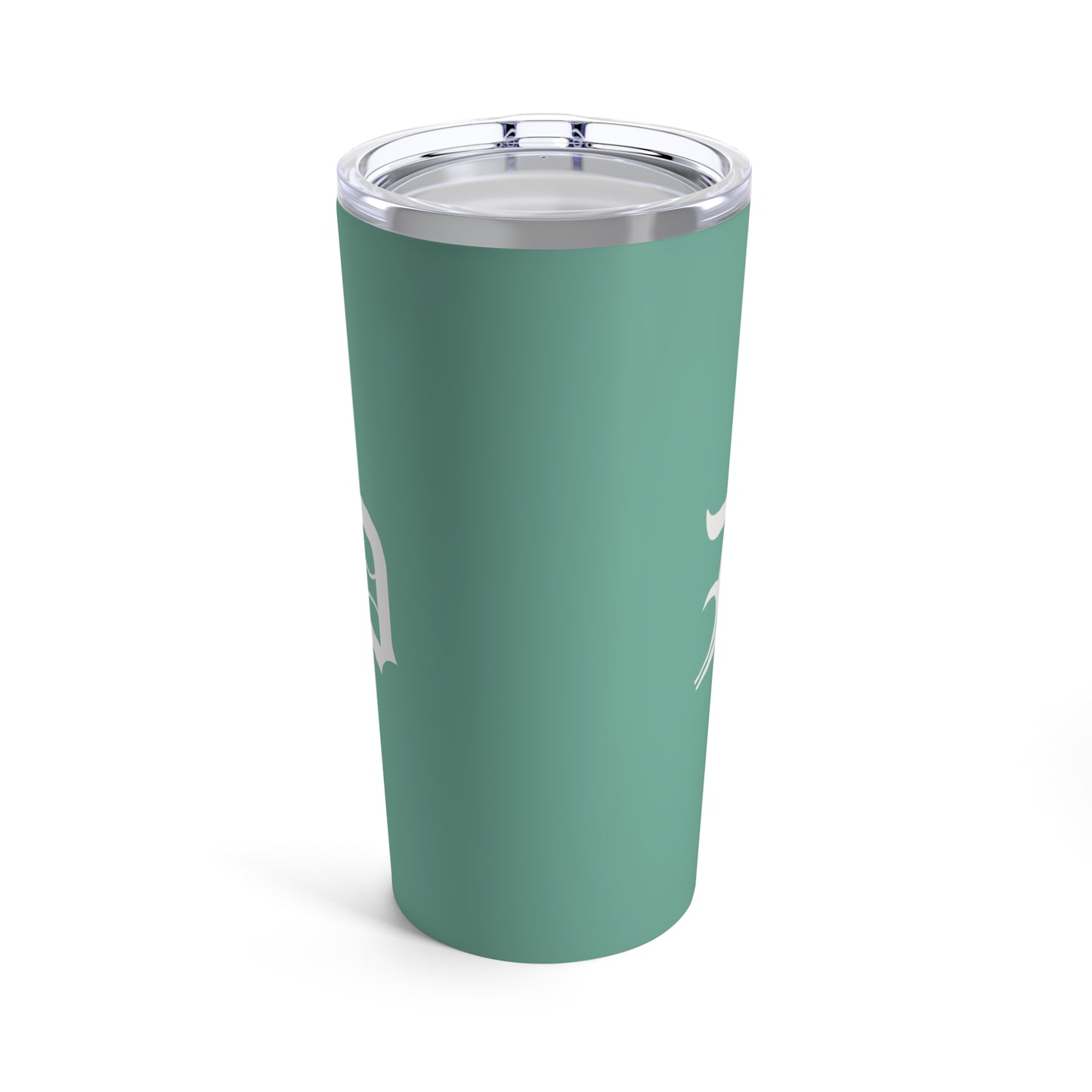 Detroit 'Old English D' Tumbler | Metallic Mint Green - 20oz