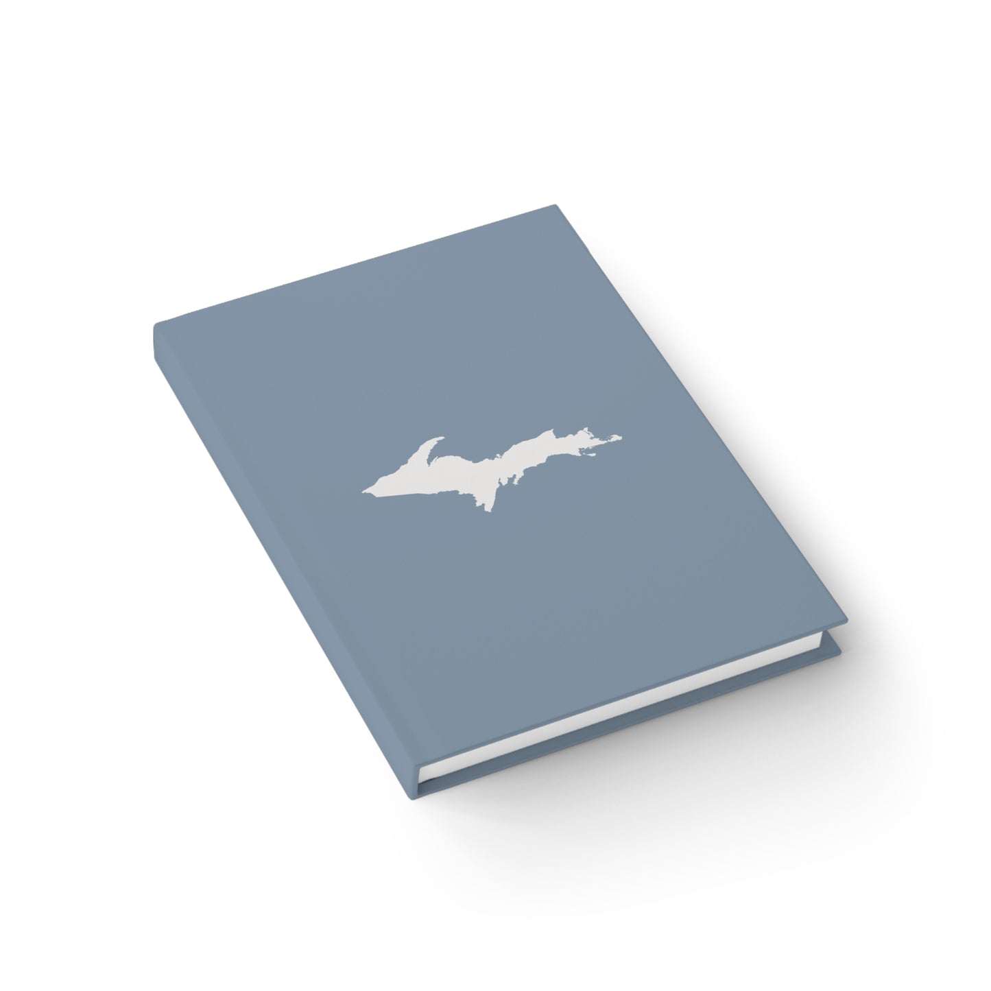 Michigan Upper Peninsula Blank Sketchbook (w/ UP Outline) | B-24 Grey