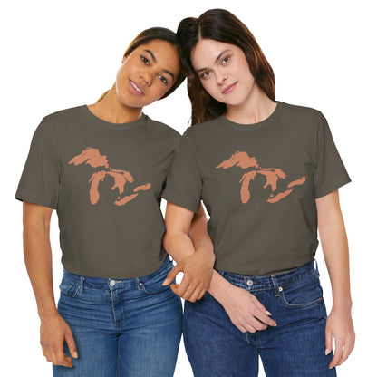 Great Lakes T-Shirt | Unisex Standard - Copper