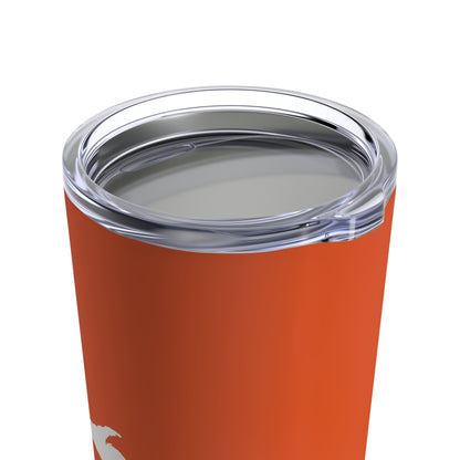 Michigan Upper Peninsula Tumbler (w/ UP Outline) | Maple Leaf Orange - 20oz