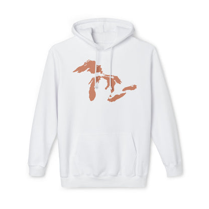 Great Lakes Ultrapremium Hoodie | Made in USA - Copper