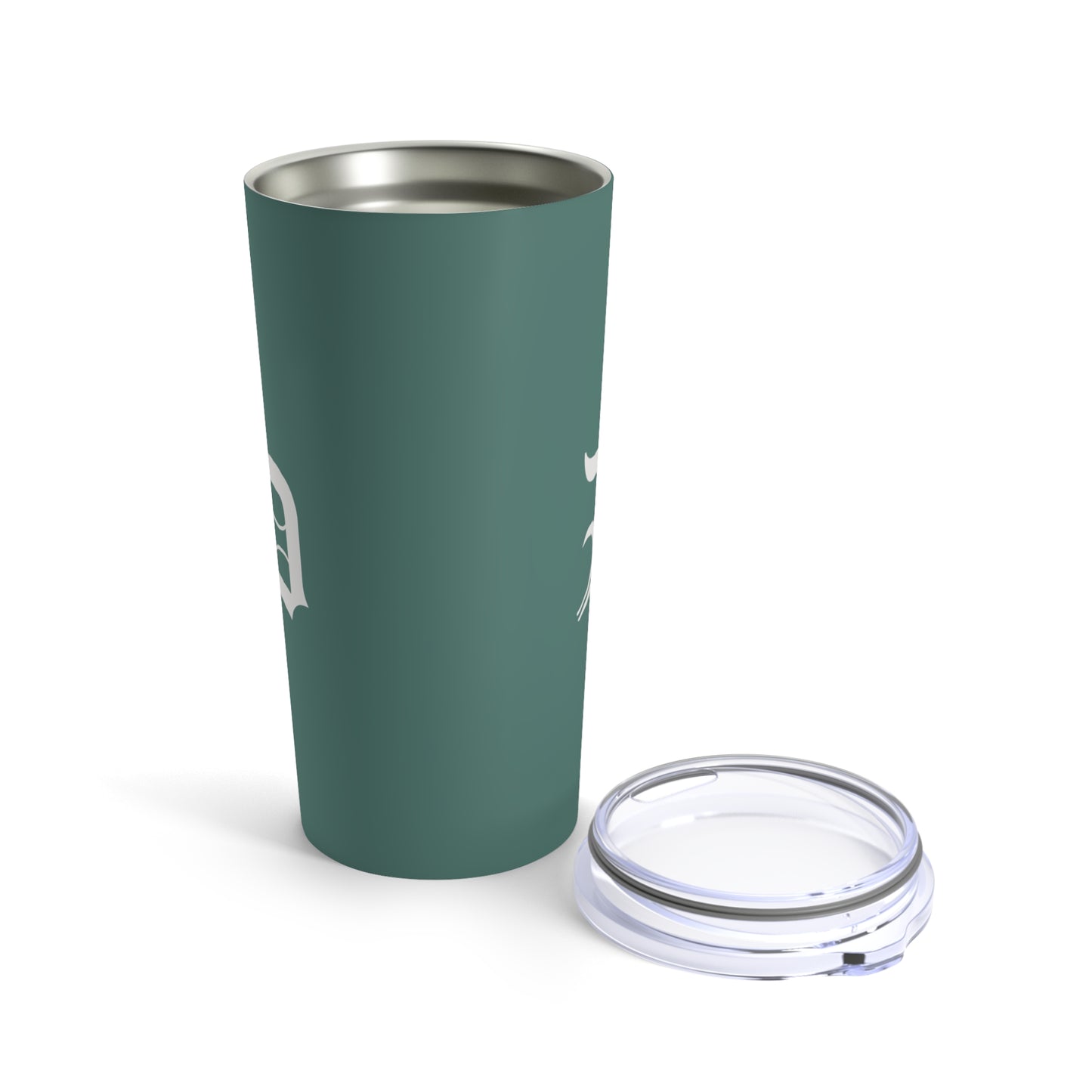 Detroit 'Old English D' Tumbler | Copper Green - 20oz