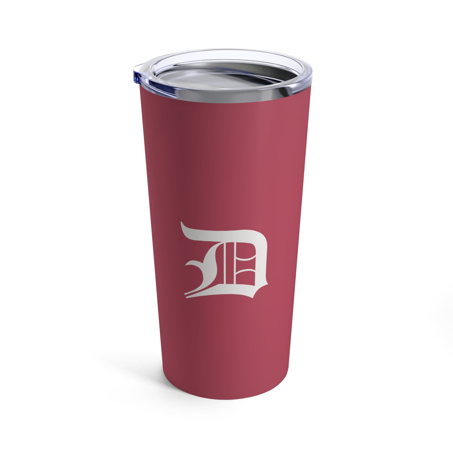 Detroit 'Old English D' Tumbler | Popstar Pink - 20oz