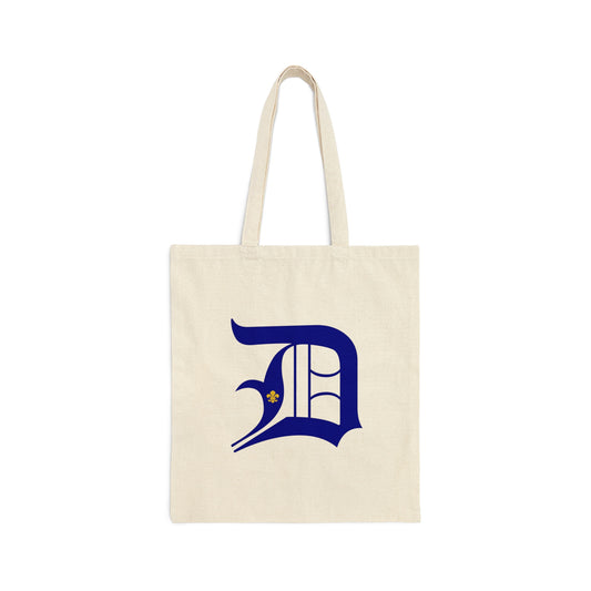 Detroit 'Old English D' Light Tote Bag (French Edition)
