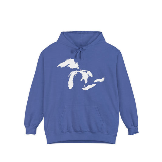 Great Lakes Hoodie (Birch Bark White) | Unisex Garment-Dyed