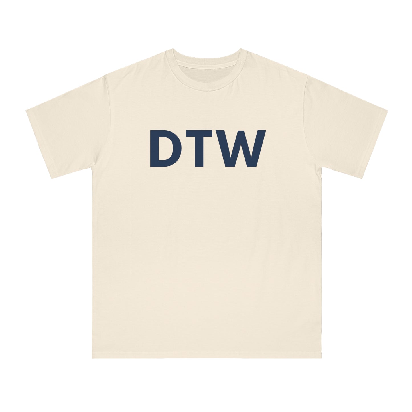 Detroit 'DTW' T-Shirt | Unisex Organic