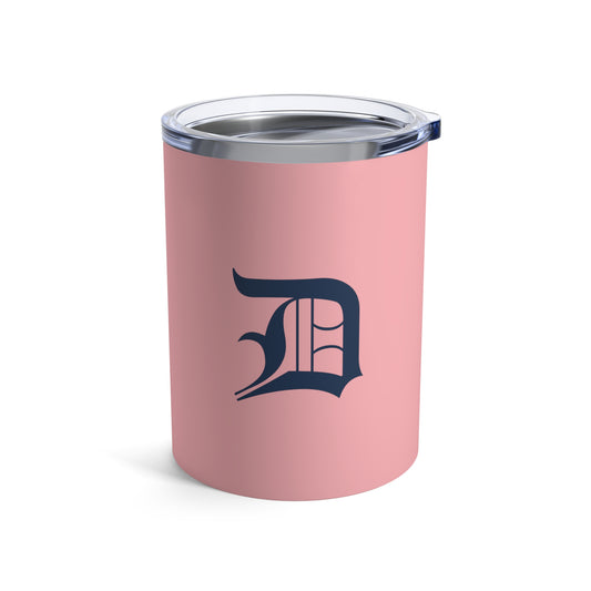 Detroit 'Old English D' Tumbler | Strawberry Pink - 10oz