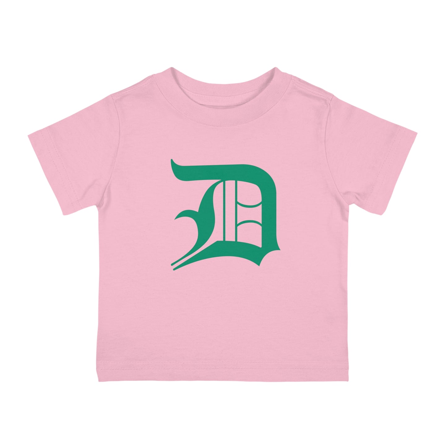 Detroit 'Old English D' Infant T-Shirt (Emerald Green) | Short Sleeve