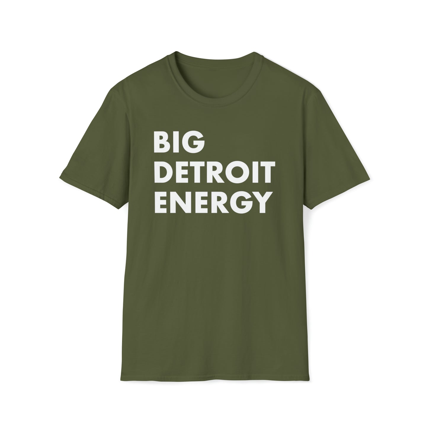 'Big Detroit Energy' T-Shirt | Unisex Budget