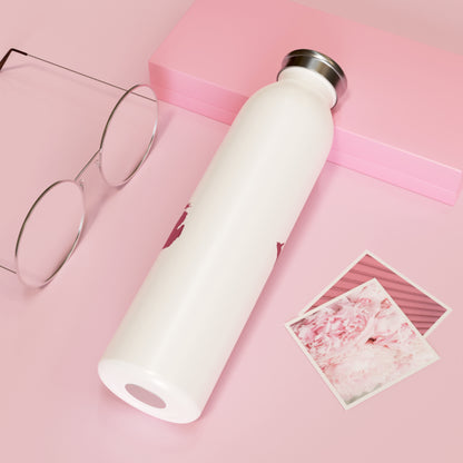 Michigan Water Bottle (w/ Popstar Pink MI Outline) | 20oz Double-Walled