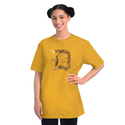 Detroit 'Old English D' T-Shirt (Gold Bullion Edition) | Unisex Organic