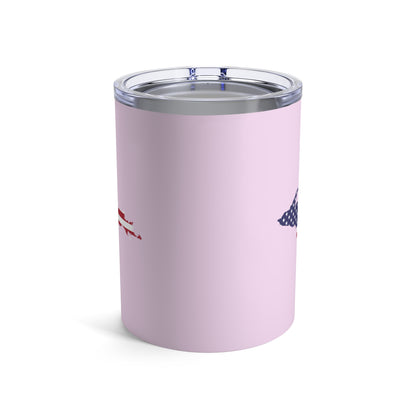 Michigan Upper Peninsula Tumbler (w/ UP USA Flag) | Pale Lavender - 10oz