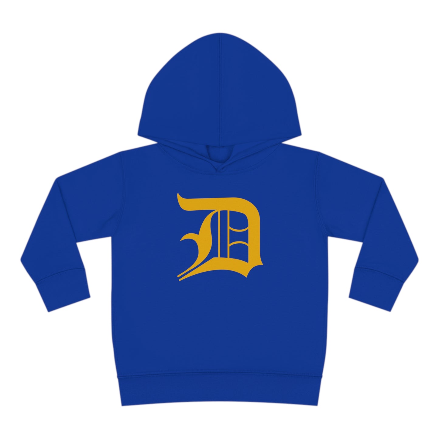 Detroit 'Old English D' Hoodie (Gold) | Unisex Toddler