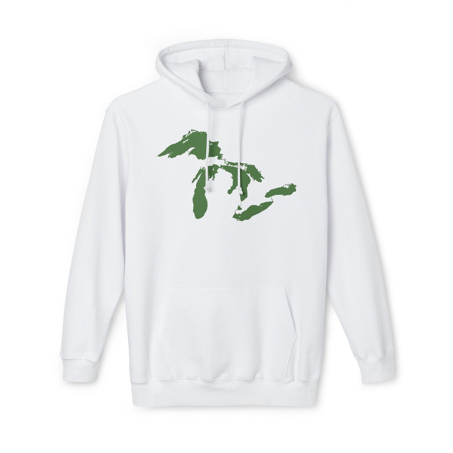 Great Lakes Ultrapremium Hoodie | Made in USA - Pine Green