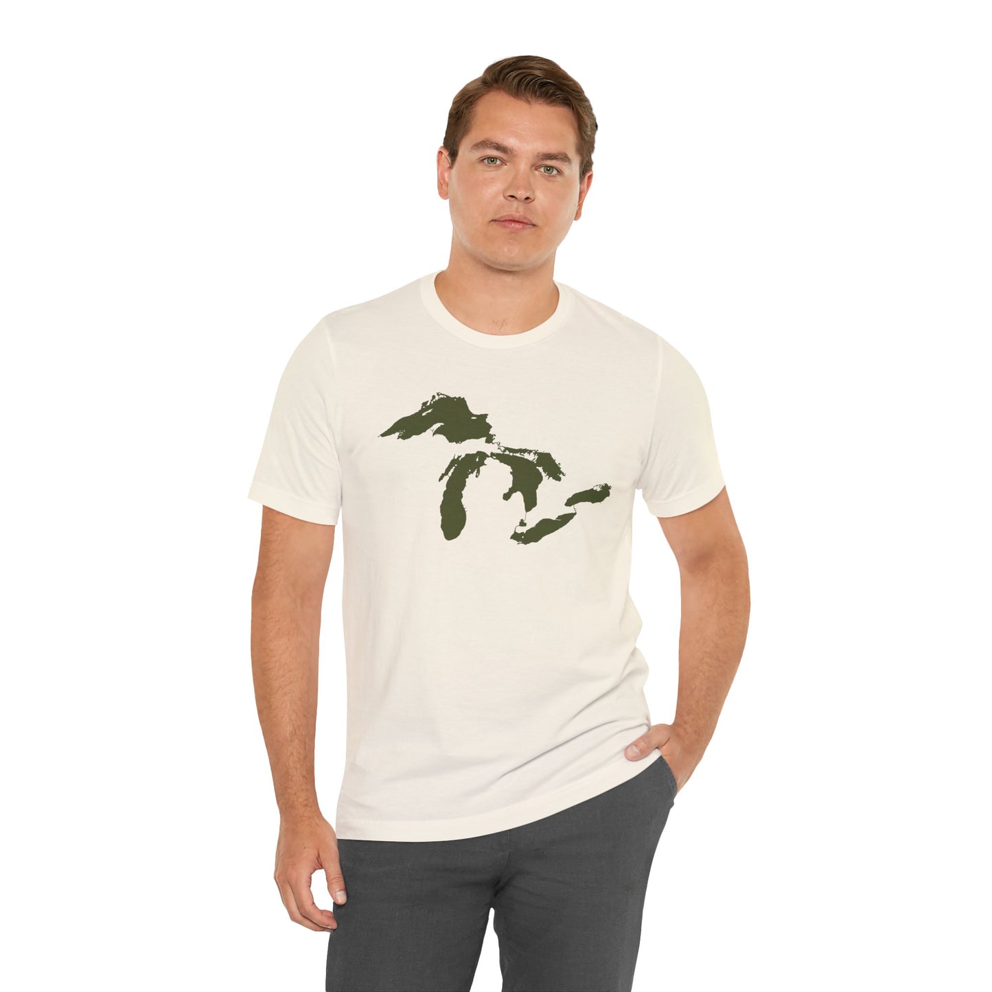 Great Lakes T-Shirt | Unisex Standard - Army Green