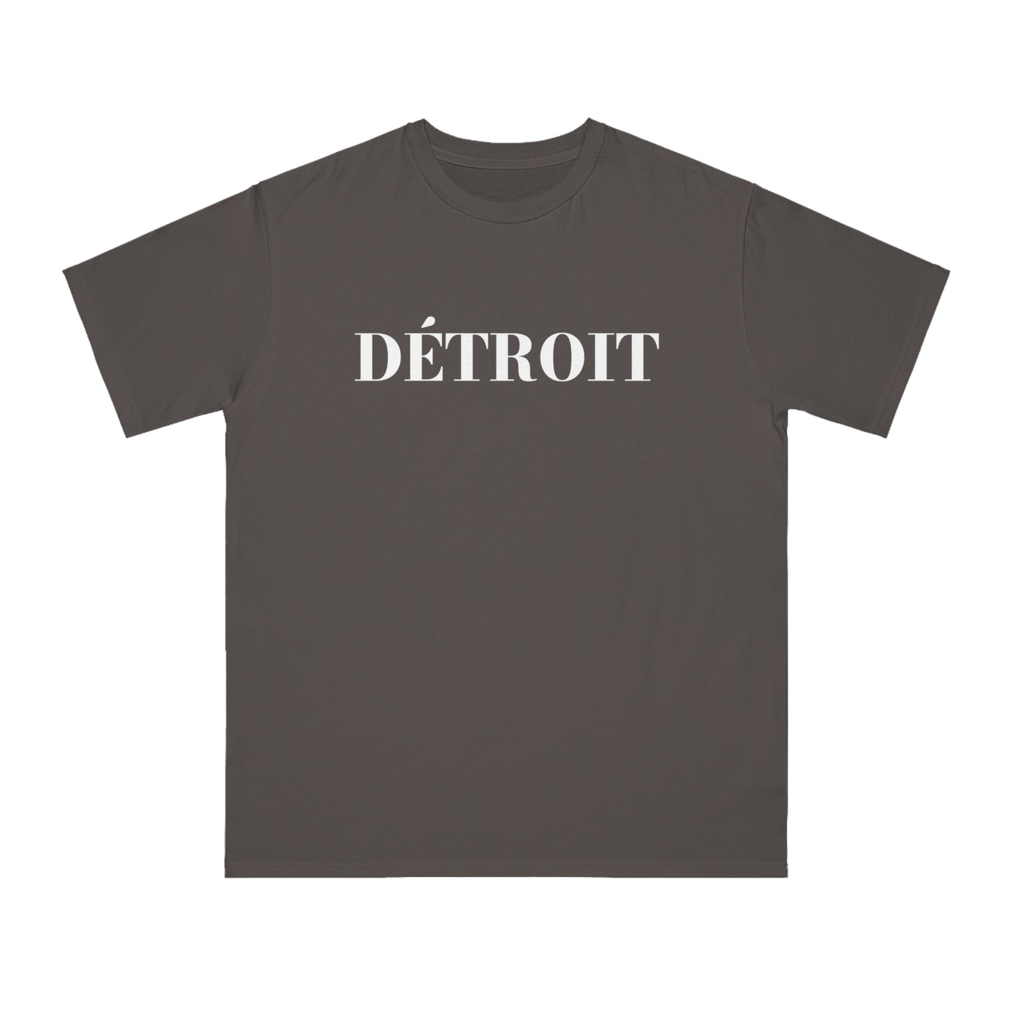 'Detroit' T-Shirt (Didone Font) | Organic Unisex