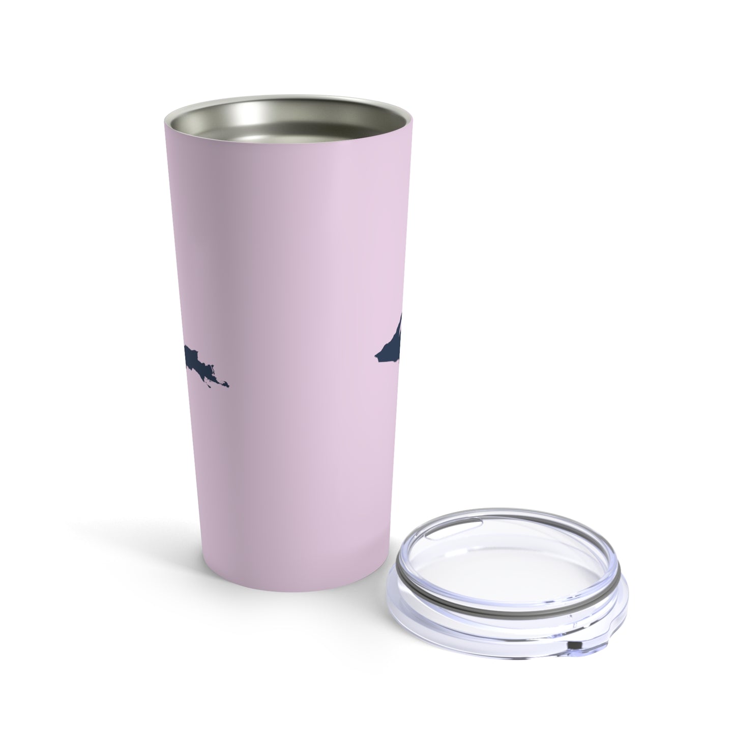 Michigan Upper Peninsula Tumbler (w/ UP Outline) | Pale Lavender - 20oz