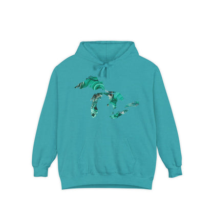 Great Lakes Hoodie | Unisex Garment-Dyed - Emerald Edition