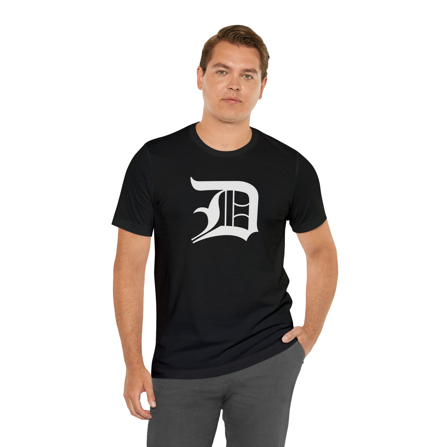 Detroit 'Old English D' T-Shirt | Unisex Standard