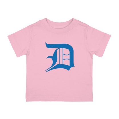 Detroit 'Old English D' Infant T-Shirt (Azure) | Short Sleeve