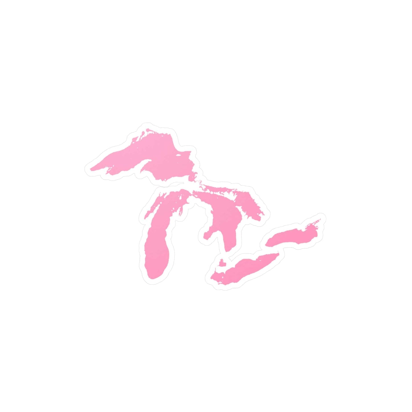 Great Lakes Kiss-Cut Windshield Decal | '67 Caddie Pink