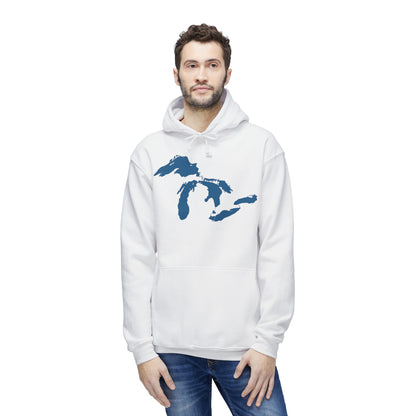 Great Lakes Ultrapremium Hoodie | Made in USA - Blueberry